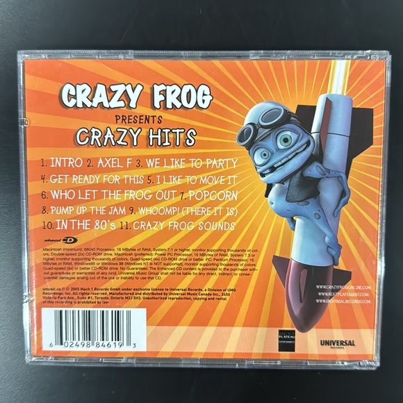 Crazy Frog Presents Crazy Hits - CD - Picture 2 of 4